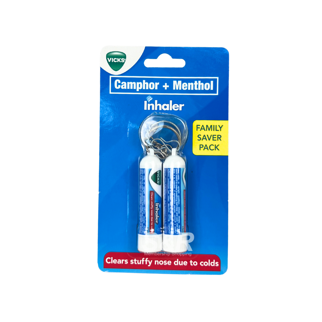 Vicks Camphor + Menthol Inhaler Family Saver Pack